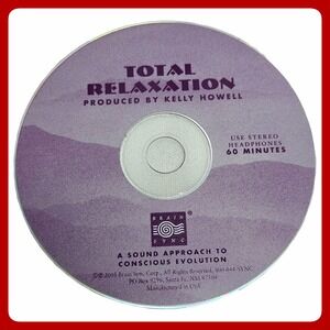 Kelly Howell Total‎ Relaxation Brain Sync 60 Minute Guided Meditation CD Audio